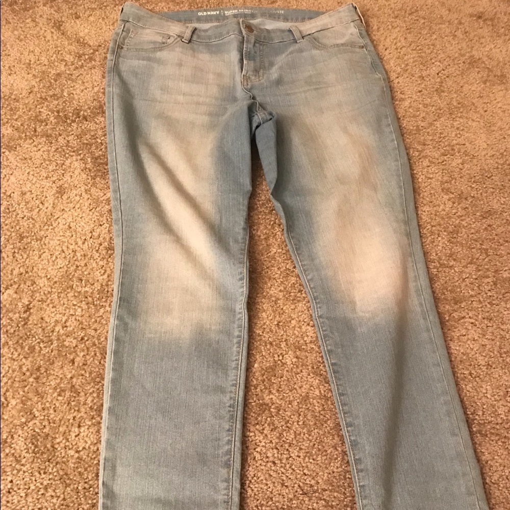 Old Navy Super Skinny jeans, Size 14